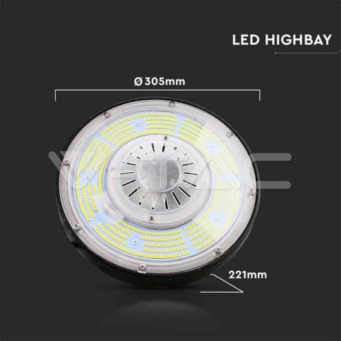 200W LED Камбана MEANWELL Драйвер Димираща 4000К 200LM/W - изглед 10