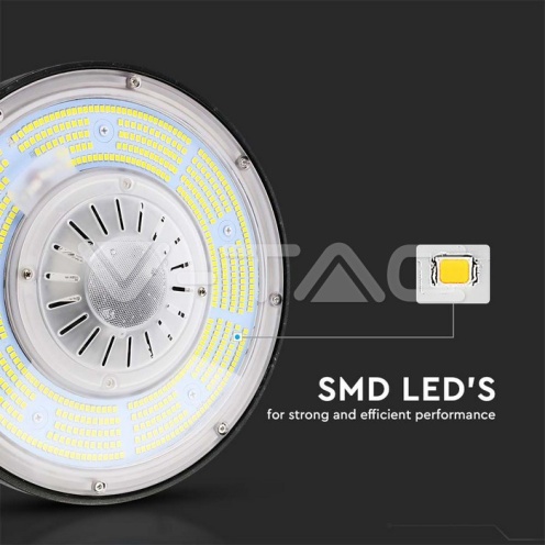 200W LED Камбана MEANWELL Драйвер Димираща 4000К 200LM/W - изглед 9