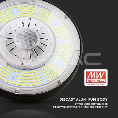 LED Камбана 100W Meanwell Driver 4000K Димираща - изглед 6