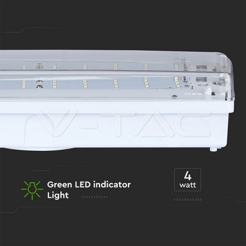 4W LED Евакуационно Тяло 6000К - изглед 8