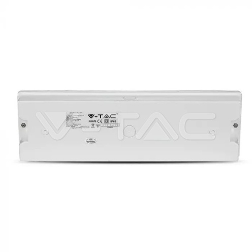 3W Евакуационна Табела Стена 12 Часа Зареждане 6400К IP65 1200 mah - изглед 10 - rZ commerce 3W Евакуационна Табела Стена 12 Часа Зареждане 6400К IP65 1200 mah - изглед 10