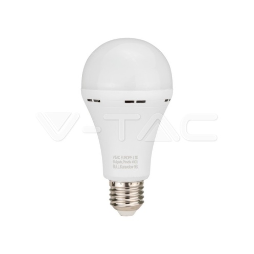 9W Крушка аварийна А70 3 часа 4000К Е27 - изглед 1