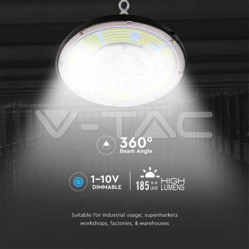 200W LED Камбана MEANWELL Драйвер Димираща 6400К 200LM/W - изглед 8 - rZ commerce 200W LED Камбана MEANWELL Драйвер Димираща 6400К 200LM/W - изглед 8