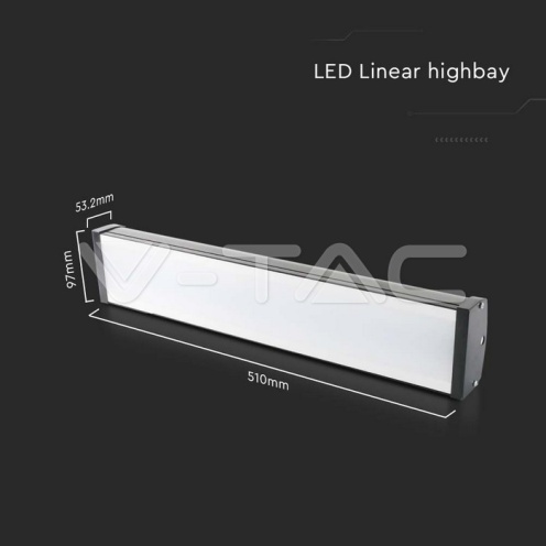 100W LED Линейна камбана 6400K 8700Lm - изглед 5 - rZ commerce 100W LED Линейна камбана 6400K 8700Lm - изглед 5