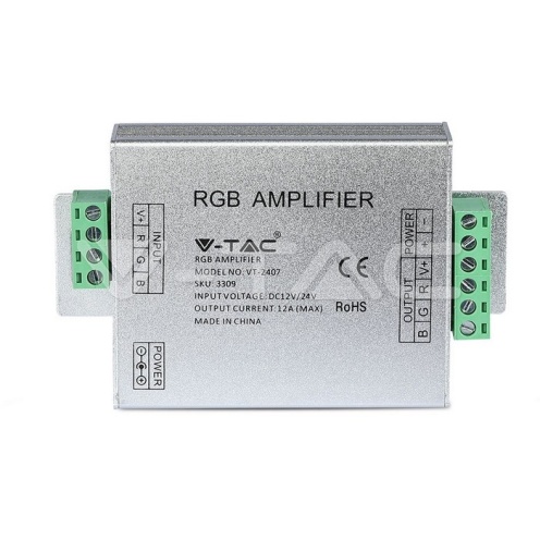 Усилвател За LED Лента RGB 5050 - изглед 2 - rZ commerce Усилвател За LED Лента RGB 5050 - изглед 2