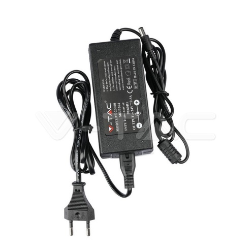 LED Захранване - 60W 24V 2.5A IP44 Пластик - изглед 1