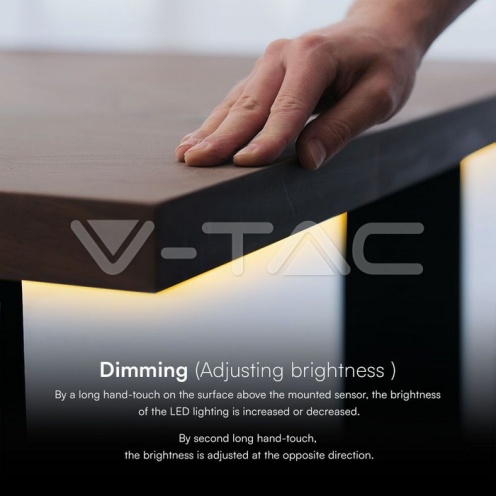 Скрит Тъч Димер За LED Лента Черен - изглед 3 - rZ commerce Скрит Тъч Димер За LED Лента Черен - изглед 3