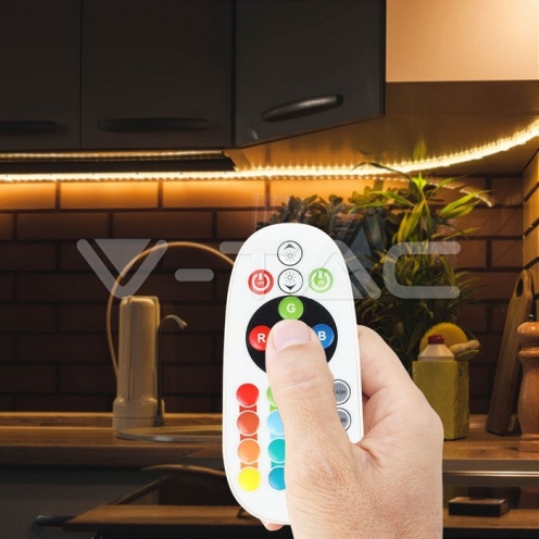 Дистанционно Управление RGB 24 бутона Кръгло - изглед 11