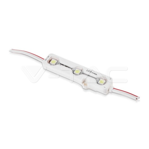 LED Модул 3LED SMD5050 6000K IP67 - изглед 1