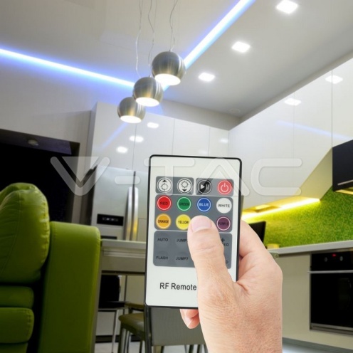 LED RGB Controller With 20 Key RF Remote Control Small - изглед 5