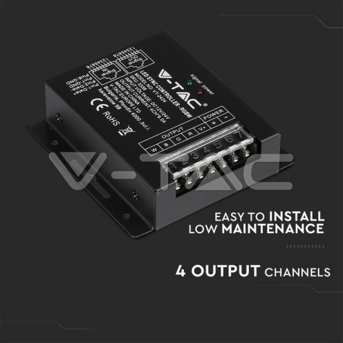 LED RGBW Sync Controller With 24B BF Dimmer - изглед 6