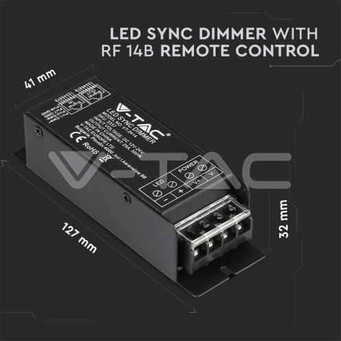 LED Sync Dimmer With BF 14B Remote Control - изглед 7