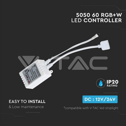 Контролер за LED Лента RGB+Бяло - изглед 4 - rZ commerce Контролер за LED Лента RGB+Бяло - изглед 4