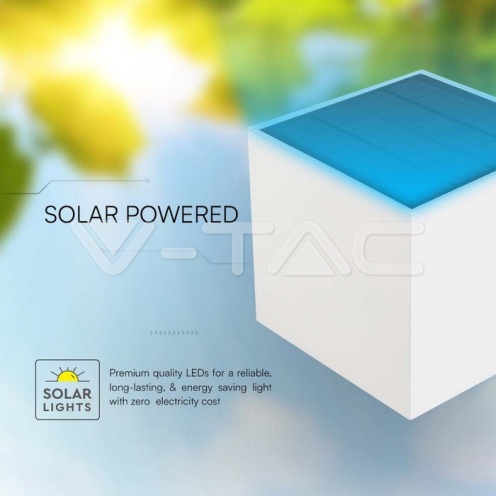 9W COB LED Соларна Стенна Лампа с Батерия 1x2600mAh 16ч. 4000K Бяло Тяло IP65 - изглед 11