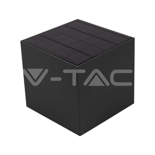 9W COB LED Соларна Стенна Лампа с Батерия 1x2600mAh 16ч. 4000K Черно Тяло IP65 - изглед 5