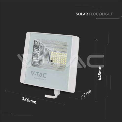 50W LED Соларен Прожектор 6000К Бяло Тяло - изглед 11 - rZ commerce 50W LED Соларен Прожектор 6000К Бяло Тяло - изглед 11