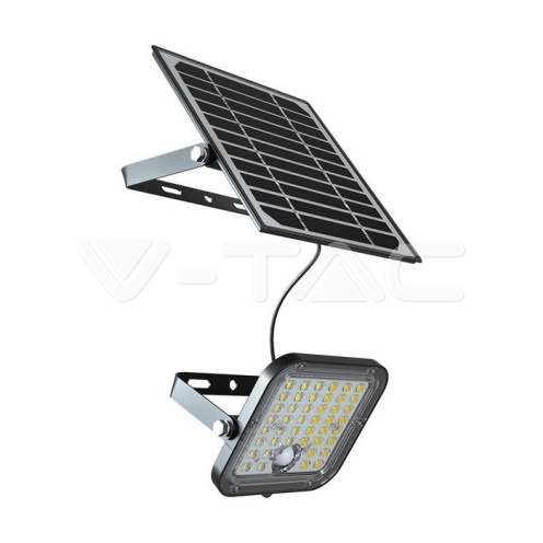 10W LED Соларен прожектор LiFePo батерия 3.7V черен 4000K 1500Lm IP65 - изглед 13