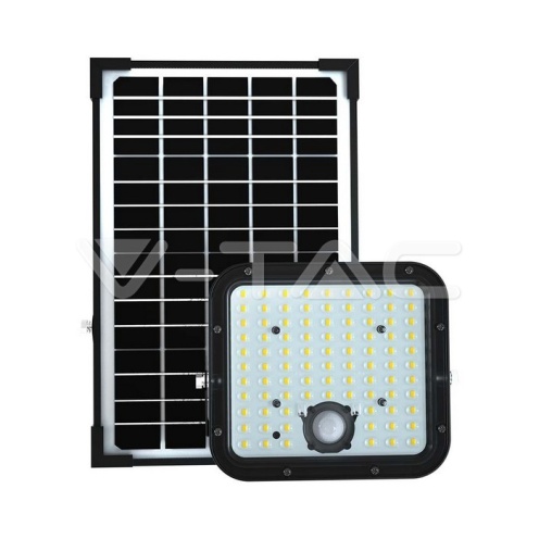 30W LED Соларен Прожектор Черен 6000K 4800LM - изглед 12 - rZ commerce 30W LED Соларен Прожектор Черен 6000K 4800LM - изглед 12