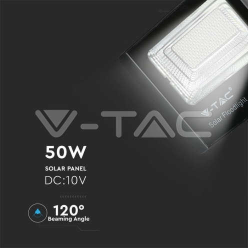 50W LED Соларен Прожектор 6000К - изглед 6 - rZ commerce 50W LED Соларен Прожектор 6000К - изглед 6