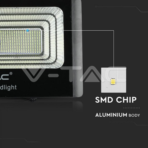 40W LED Соларен Прожектор 6000К - изглед 5 - rZ commerce 40W LED Соларен Прожектор 6000К - изглед 5