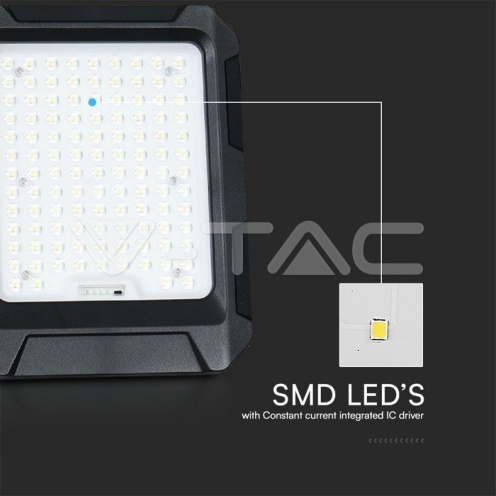 15W LED Соларен Прожектрор 3.7V 8Ah Батерия - изглед 6 - rZ commerce 15W LED Соларен Прожектрор 3.7V 8Ah Батерия - изглед 6
