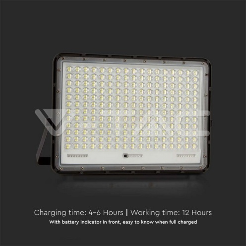 30W LED Соларен Прожектор 4000K Сменяема Батерия Черно Тяло - изглед 14 - rZ commerce 30W LED Соларен Прожектор 4000K Сменяема Батерия Черно Тяло - изглед 14