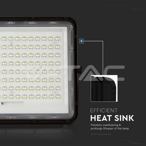 20W LED Соларен Прожектор 4000K Сменяема Батерия Черно Тяло - изглед 10 - rZ commerce 20W LED Соларен Прожектор 4000K Сменяема Батерия Черно Тяло - изглед 10