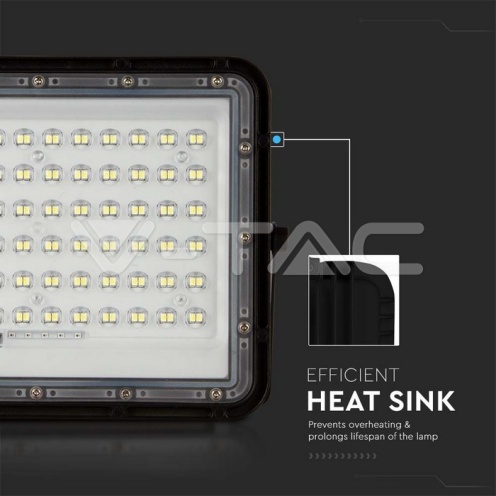 15W LED Соларен Прожектор 4000K Сменяема Батерия Черно Тяло - изглед 10 - rZ commerce 15W LED Соларен Прожектор 4000K Сменяема Батерия Черно Тяло - изглед 10