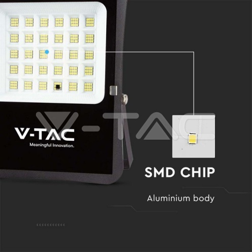 20W LED Соларен Прожектор 4000К - изглед 2 - rZ commerce 20W LED Соларен Прожектор 4000К - изглед 2