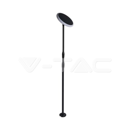 8W LED Соларно Градински Тяло Черно Бяло Тяло 3000K - изглед 6