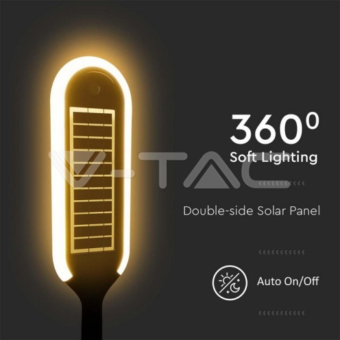 5W LED Соларно Градинско Тяло 3000К - изглед 12 - rZ commerce 5W LED Соларно Градинско Тяло 3000К - изглед 12