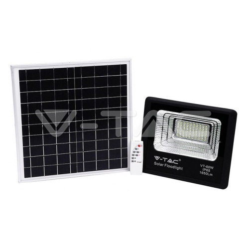 20W LED Соларен Прожектор 4000К Черно Тяло 1650Lm - изглед 1 - rZ commerce 20W LED Соларен Прожектор 4000К Черно Тяло 1650Lm - изглед 1