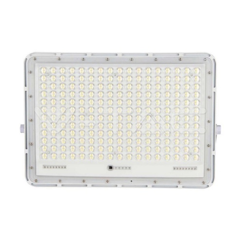 30W LED Соларен Прожектор 6400K Сменяема Батерия Бяло Тяло - изглед 7