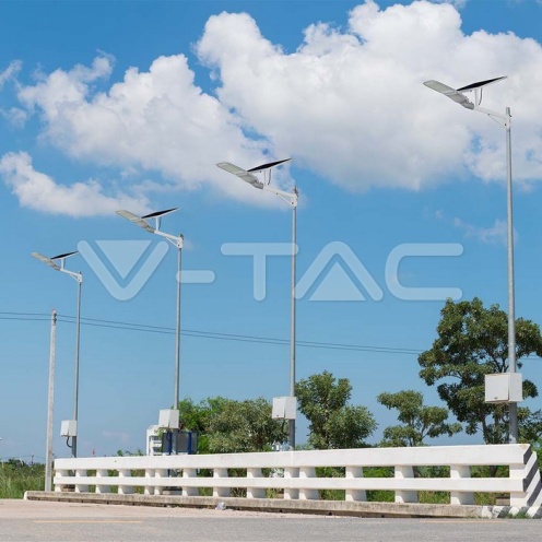 LED Соларна Улична Лампа SAMSUNG Чип 50W Бяло Тяло 4000K - изглед 5 - rZ commerce LED Соларна Улична Лампа SAMSUNG Чип 50W Бяло Тяло 4000K - изглед 5