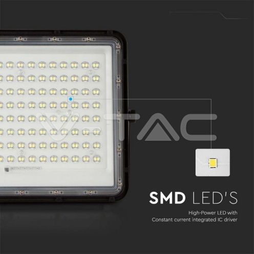 20W LED Соларен Прожектор 6400K Сменяема Батерия Черно Тяло - изглед 9 - rZ commerce 20W LED Соларен Прожектор 6400K Сменяема Батерия Черно Тяло - изглед 9