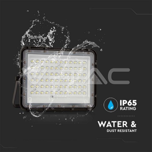 15W LED Соларен Прожектор 6400K Сменяема Батерия Черно Тяло - изглед 12 - rZ commerce 15W LED Соларен Прожектор 6400K Сменяема Батерия Черно Тяло - изглед 12