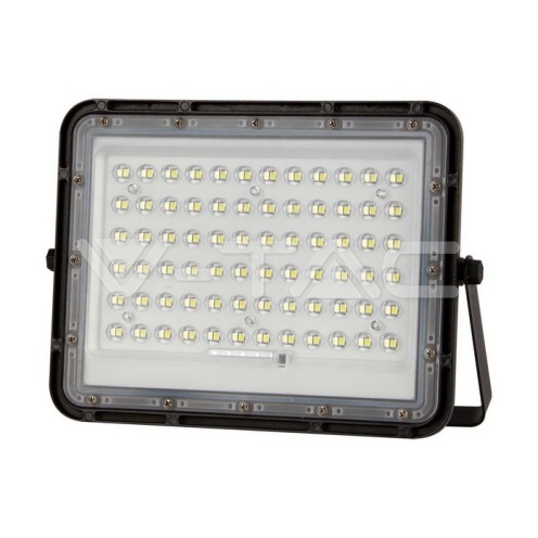 15W LED Соларен Прожектор 6400K Сменяема Батерия Черно Тяло - изглед 1 - rZ commerce 15W LED Соларен Прожектор 6400K Сменяема Батерия Черно Тяло - изглед 1