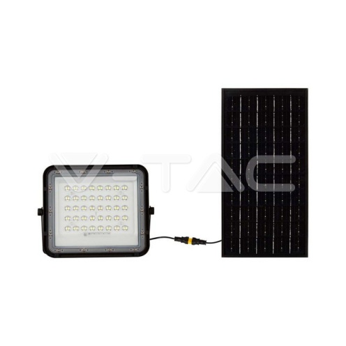10W LED Соларен Прожектор 6400K Сменяема Батерия Черно Тяло - изглед 8 - rZ commerce 10W LED Соларен Прожектор 6400K Сменяема Батерия Черно Тяло - изглед 8