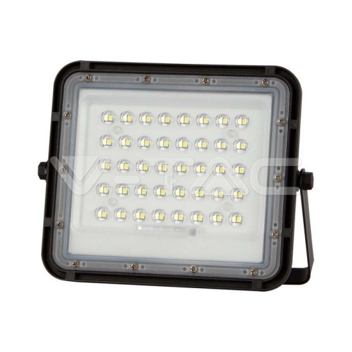 10W LED Соларен Прожектор 6400K Сменяема Батерия Черно Тяло - изглед 1 - rZ commerce 10W LED Соларен Прожектор 6400K Сменяема Батерия Черно Тяло - изглед 1