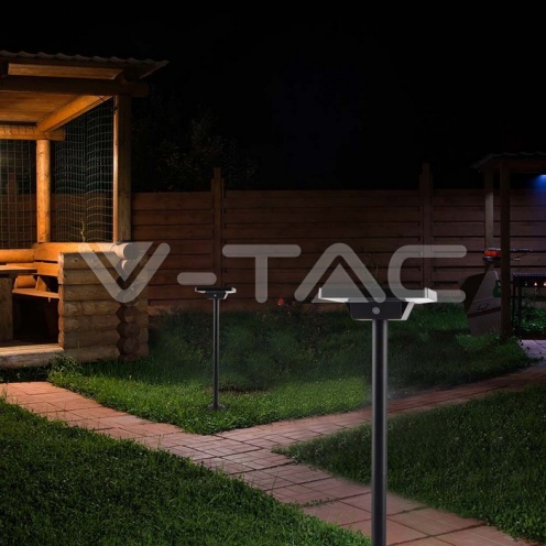 2W LED Соларно Колче Алуминиева Основа 3в1 - изглед 2 - rZ commerce 2W LED Соларно Колче Алуминиева Основа 3в1 - изглед 2