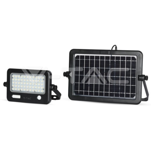 10W LED Соларен Прожектор 2 Части Черно Тяло 4000K PIR Сензор IP65 - изглед 8 - rZ commerce 10W LED Соларен Прожектор 2 Части Черно Тяло 4000K PIR Сензор IP65 - изглед 8