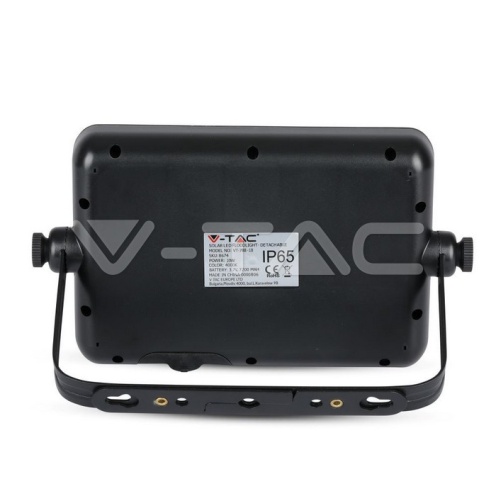 10W LED Соларен Прожектор 2 Части Черно Тяло 4000K PIR Сензор IP65 - изглед 13 - rZ commerce 10W LED Соларен Прожектор 2 Части Черно Тяло 4000K PIR Сензор IP65 - изглед 13
