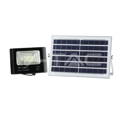 12W LED Прожектор с Фотоволтаичен Панел 4000K 550lm - изглед 2