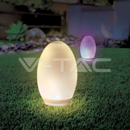 LED Соларно Яйце RGB - изглед 7