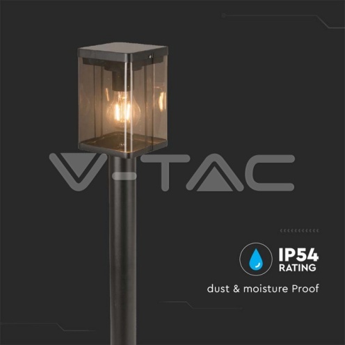2.5W LED Соларна Наземна Лампа Е27 Сензор IP44 - изглед 6