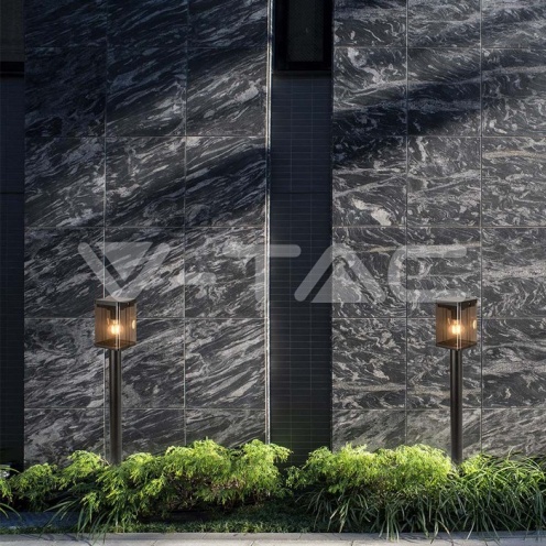 2.5W LED Соларна Наземна Лампа Е27 Сензор IP44 - изглед 9