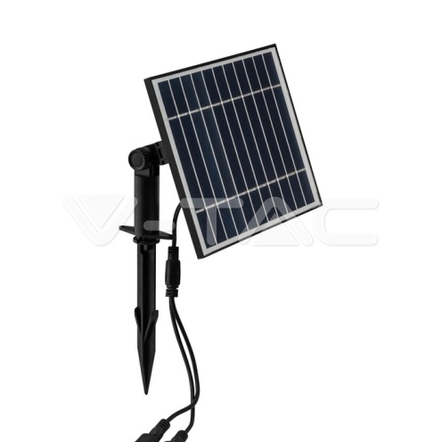 2*1.2W Соларно Градиснко Колче Черно Тяло IP65 - изглед 4