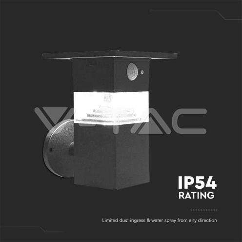 3W LED Соларна Стенна със Сензор и Батерия 2200MA LI 3.7V - изглед 6 - rZ commerce 3W LED Соларна Стенна със Сензор и Батерия 2200MA LI 3.7V - изглед 6
