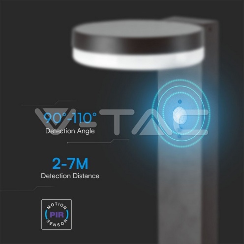 5.5W LED Соларна Наземна със Сензор и Батерия 2200MA LI 3.7V кръг - изглед 4