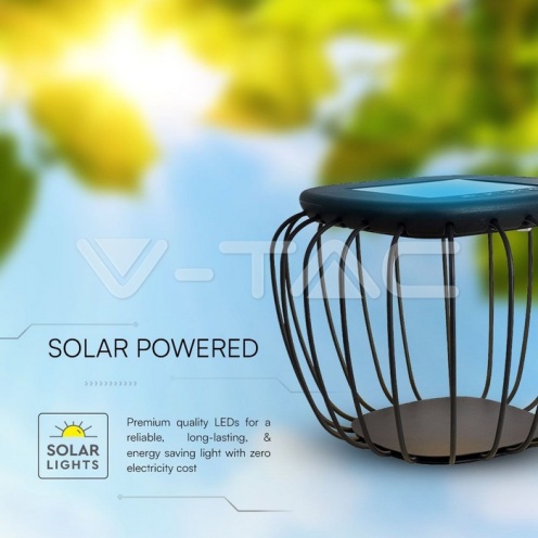 1W LED Дизайн Соларно Тяло Черно Тяло 6000K+3000K - изглед 4 - rZ commerce 1W LED Дизайн Соларно Тяло Черно Тяло 6000K+3000K - изглед 4